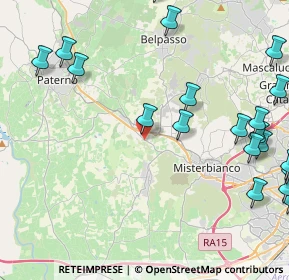 Mappa SP134, 95040 Belpasso CT, Italia (6.665)