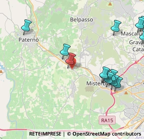 Mappa SP134, 95040 Belpasso CT, Italia (6.9035)