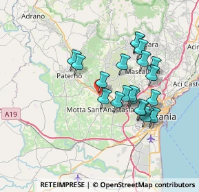 Mappa SP134, 95040 Belpasso CT, Italia (7.019)
