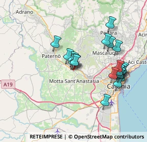 Mappa SP134, 95040 Belpasso CT, Italia (8.0305)