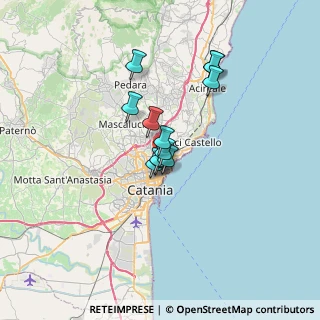 Mappa Via del Canalicchio, 95126 Catania CT, Italia (5.06083)