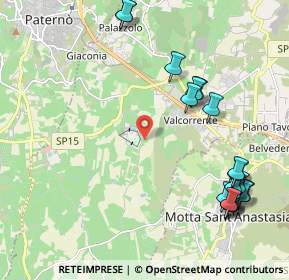 Mappa Contrada Agnelleria Soprana, 95032 Belpasso CT, Italia (2.933)