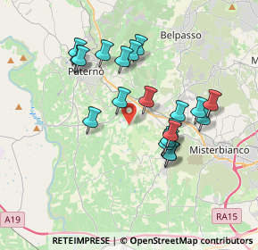 Mappa Contrada Agnelleria Soprana, 95032 Belpasso CT, Italia (3.7255)