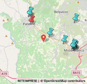 Mappa Contrada Agnelleria Soprana, 95032 Belpasso CT, Italia (5.45083)