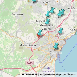 Mappa Via Po, 95045 Misterbianco CT, Italia (5.85636)