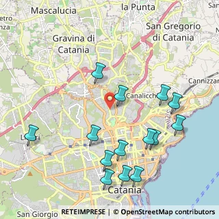 Mappa Via de Logu, 95125 Catania CT, Italia (2.59929)
