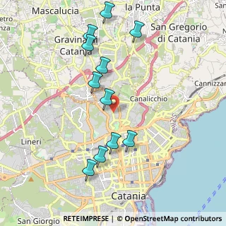 Mappa Via de Logu, 95125 Catania CT, Italia (2.28455)