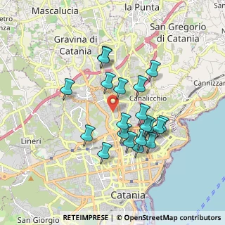 Mappa Via de Logu, 95125 Catania CT, Italia (1.753)