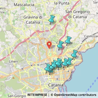 Mappa Via de Logu, 95125 Catania CT, Italia (2.20583)