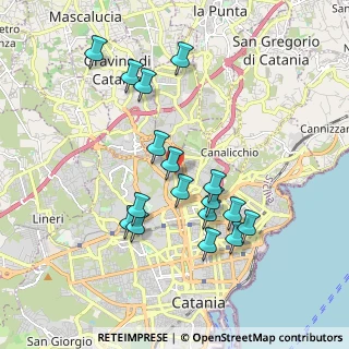 Mappa Via de Logu, 95125 Catania CT, Italia (2.02235)