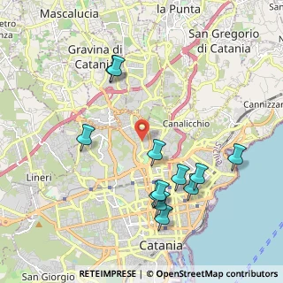 Mappa Via de Logu, 95125 Catania CT, Italia (2.3775)