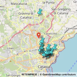 Mappa Via de Logu, 95125 Catania CT, Italia (2.275)