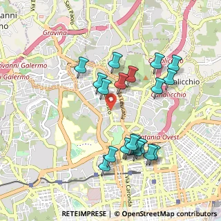 Mappa Via de Logu, 95125 Catania CT, Italia (1.058)