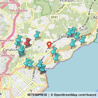 Mappa Viale Angelo Vasta, 95126 Catania CT, Italia (1.2545)