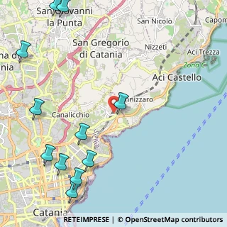 Mappa Viale Angelo Vasta, 95126 Catania CT, Italia (3.44545)