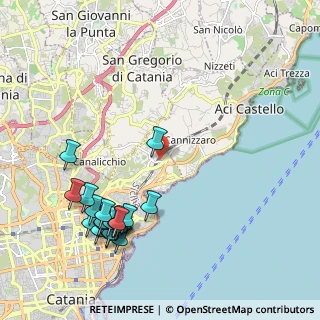 Mappa Viale Angelo Vasta, 95126 Catania CT, Italia (2.767)