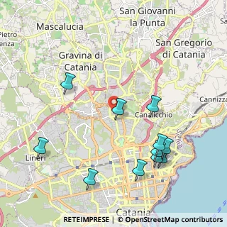 Mappa Via Vincenzo Archifel, 95125 Catania CT, Italia (2.60636)