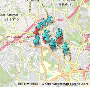 Mappa Via Madonna di Fatima, 95030 Gravina di Catania CT, Italia (0.5735)