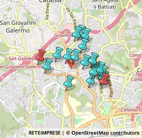 Mappa Via Madonna di Fatima, 95030 Gravina di Catania CT, Italia (0.739)