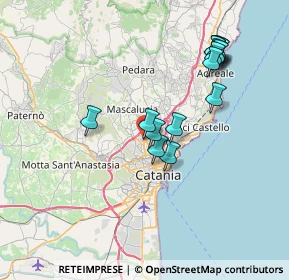 Mappa Via Madonna di Fatima, 95030 Gravina di Catania CT, Italia (8.07533)