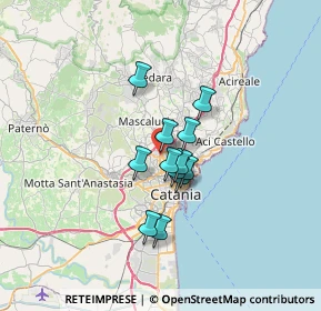 Mappa Via Madonna di Fatima, 95030 Gravina di Catania CT, Italia (4.8775)