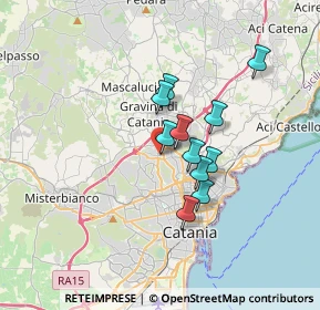 Mappa Via Madonna di Fatima, 95030 Gravina di Catania CT, Italia (2.78545)