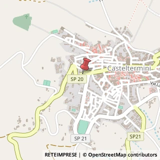 Mappa Via Don Luigi Sturzo, 21, 92025 Casteltermini, Agrigento (Sicilia)