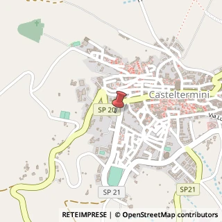 Mappa Piazza Giuseppe Mazzini, 3, 92025 Casteltermini, Agrigento (Sicilia)