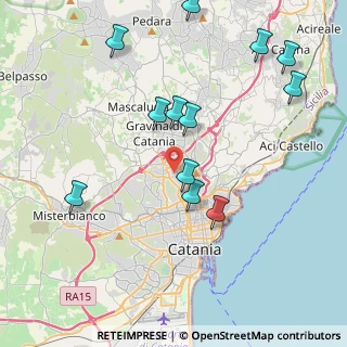 Mappa Via Saglietti, 95125 Catania CT, Italia (4.98)