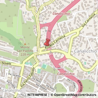Mappa Via Carnazza, 2, 95030 Canalicchio CT, Italia, 95030 Tremestieri Etneo, Catania (Sicilia)