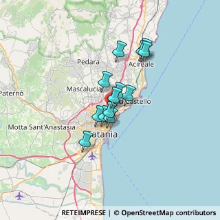 Mappa Via Nuovalucello 154 e, 95126 Catania CT, Italia (5.25923)