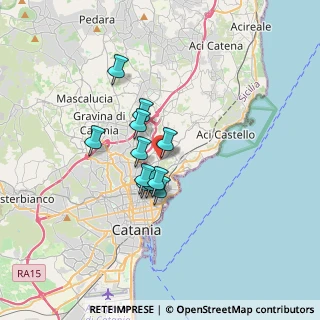 Mappa Via Nuovalucello 154 e, 95126 Catania CT, Italia (2.58)