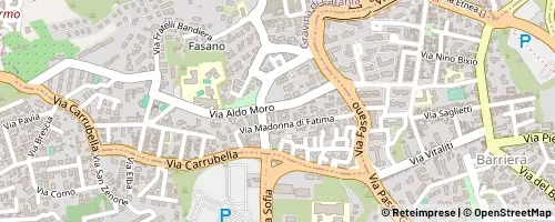 Mappa Gravina di Catania