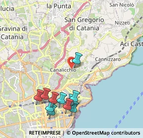 Mappa Via XX Settembre, 95027 Catania CT, Italia (2.57818)