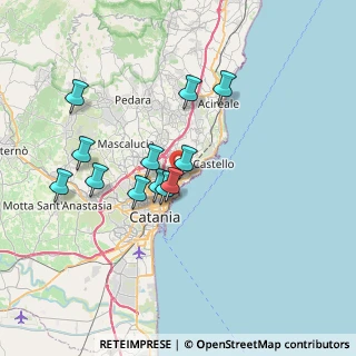Mappa Via Vasta Angelo, 95126 Catania CT, Italia (7.04417)