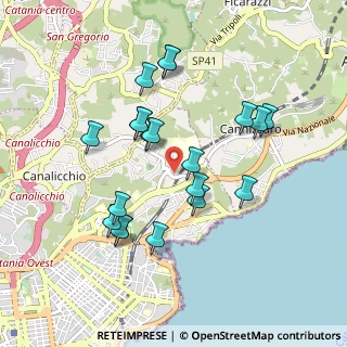 Mappa Via Vasta Angelo, 95126 Catania CT, Italia (0.9835)