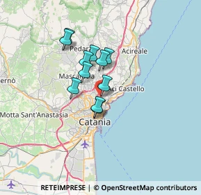 Mappa Via Giorgio Almirante, 95030 Canalicchio CT, Italia (5.30364)