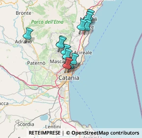 Mappa Via Giorgio Almirante, 95030 Canalicchio CT, Italia (11.83)