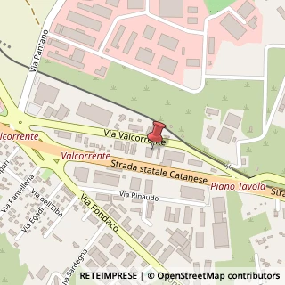 Mappa Via Valcorrente, 36, 95032 Belpasso, Catania (Sicilia)