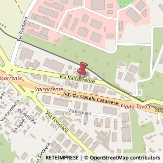 Mappa Via Valcorrente, 95032 Belpasso CT, Italia, 95032 Belpasso, Catania (Sicilia)