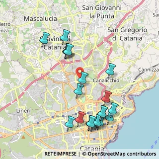 Mappa Via Filippo Paladino, 95125 Catania CT, Italia (2.498)