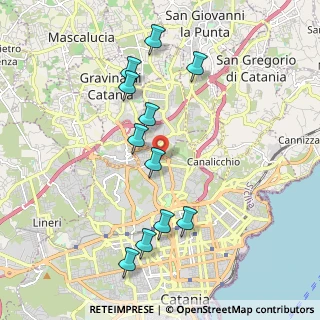 Mappa Via Filippo Paladino, 95125 Catania CT, Italia (2.21818)