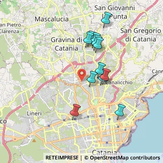 Mappa Via Coffa Caruso Mariannina, 95125 Catania CT, Italia (1.91417)