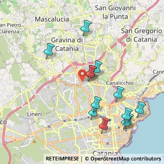Mappa Via Coffa Caruso Mariannina, 95125 Catania CT, Italia (2.43538)