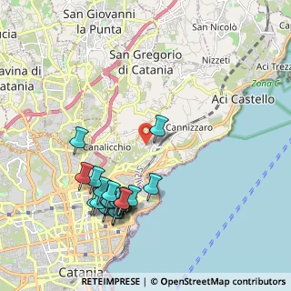 Mappa Via Mannino Cefaly Francesco Catania, 95126 Catania CT, Italia (2.5)