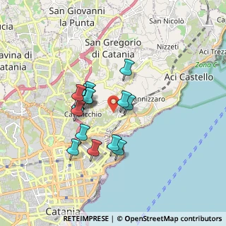 Mappa Via Mannino Cefaly Francesco Catania, 95126 Catania CT, Italia (1.54188)