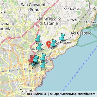 Mappa Via Mannino Cefaly Francesco Catania, 95126 Catania CT, Italia (1.80636)