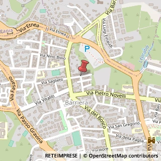 Mappa Via del Caravaggio, , 95125 Catania, Catania (Sicilia)