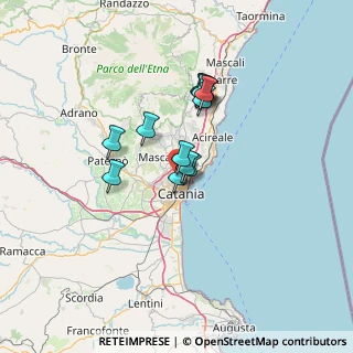 Mappa Via Paratore, 95125 Catania CT, Italia (10.85)