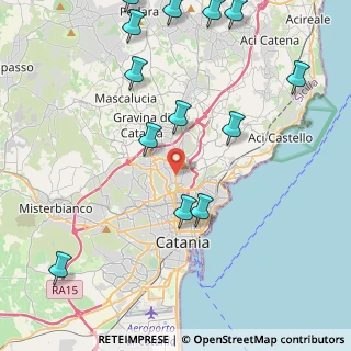Mappa Via F.lli Mazzaglia, 95125 Catania CT, Italia (5.99)
